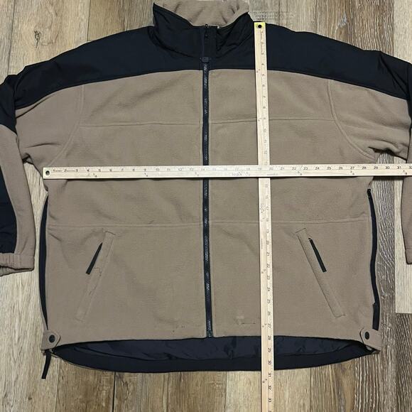 5.11 Tactical Fleece Jacket Men’s Size 2XL Tan Black Conceal Carry Outdoors Work - Picture 7 of 8